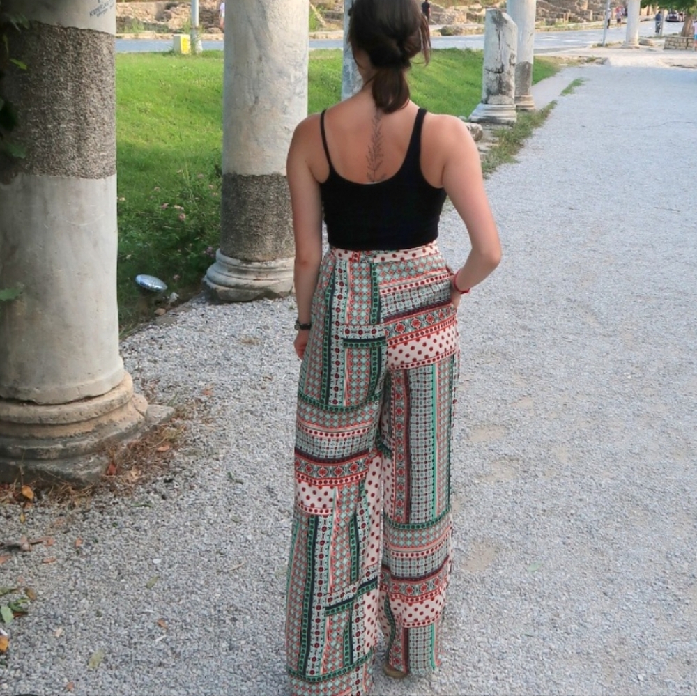 Zara Palazzo Pants Mixed Colors